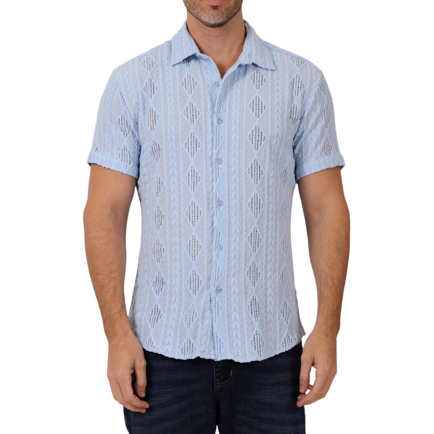 BE SPOKE: SS Button Up 242114